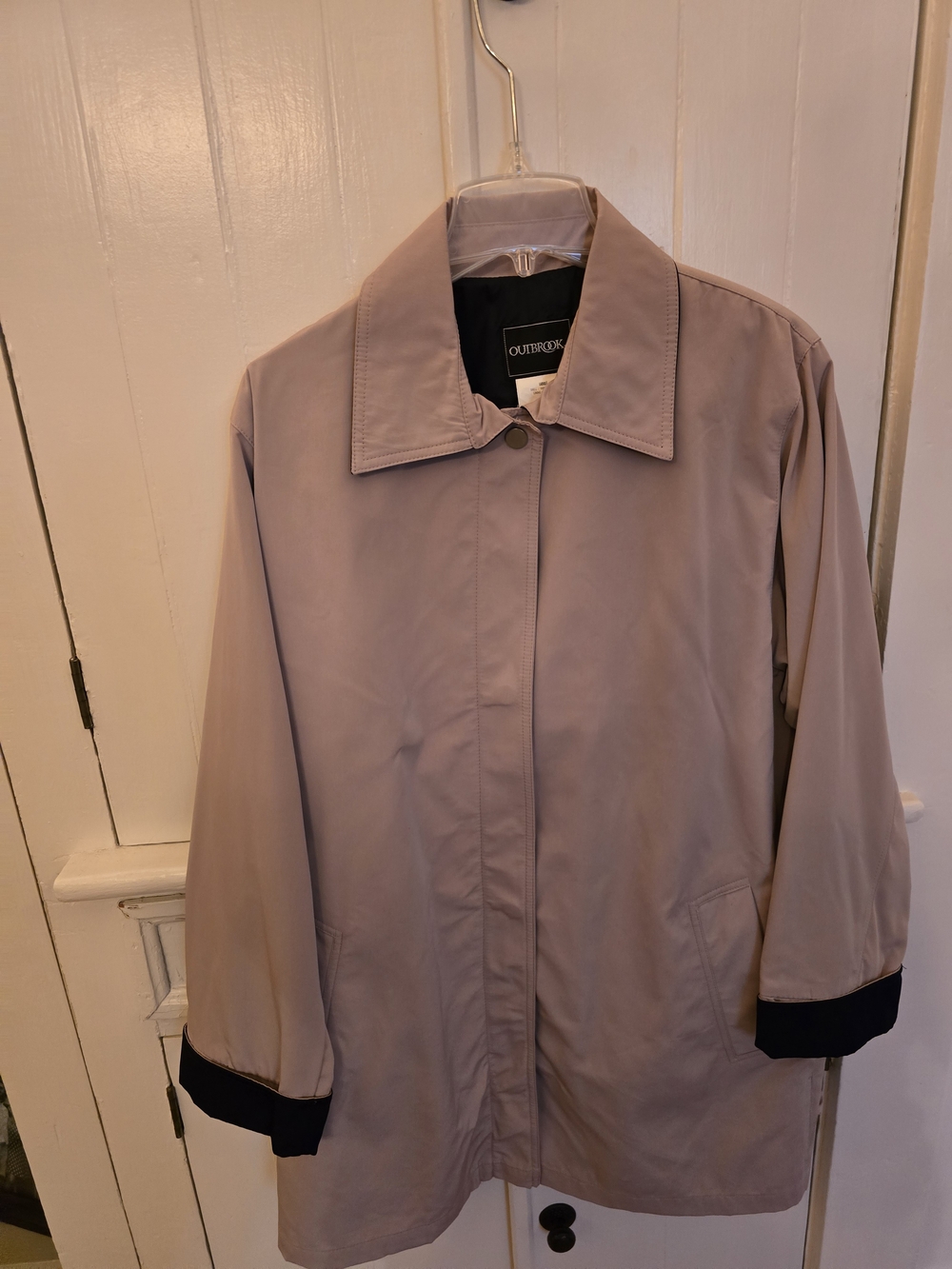 Women's Taupe Oversized Trench Coat
